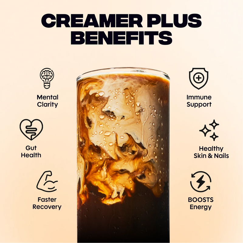 Vanilla Creamer+ (10 Servings) - Deep Skin Choice