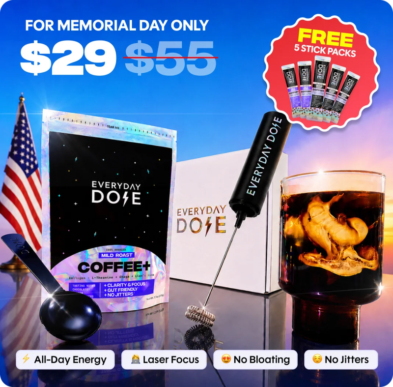 Coffee+ Mild Roast Starter Kit (30 Servings) - Ready Routine Edit